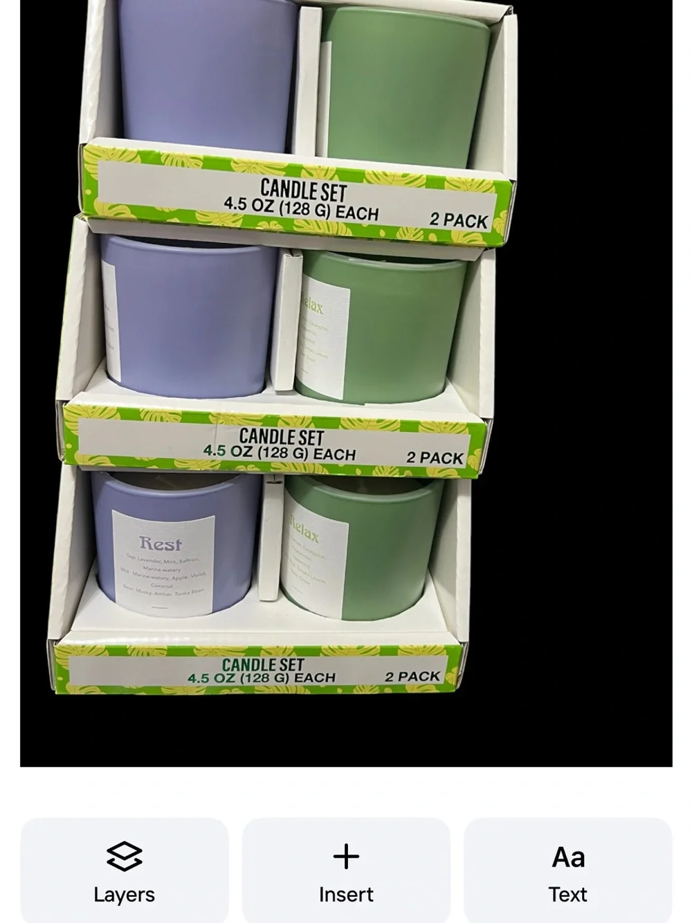Festive choice Lavender & Sage 2-Pack Scented Candle Set smells good